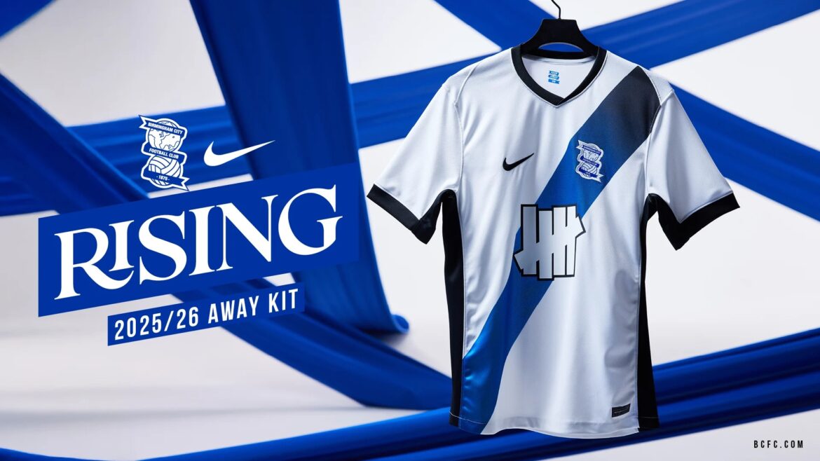 Camisa reserva do Birmingham City 2025-2026 é revelada pela Nike (1) Camisa reserva do Birmingham City 2025-2026 é revelada pela Nike