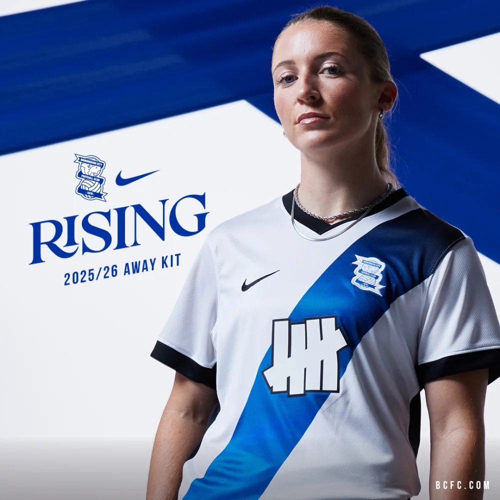 Camisa reserva do Birmingham City 2025-2026 é revelada pela Nike