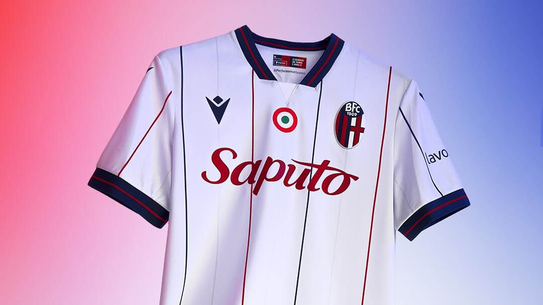 Camisa reserva do Bologna FC 2025-2026 Macron
