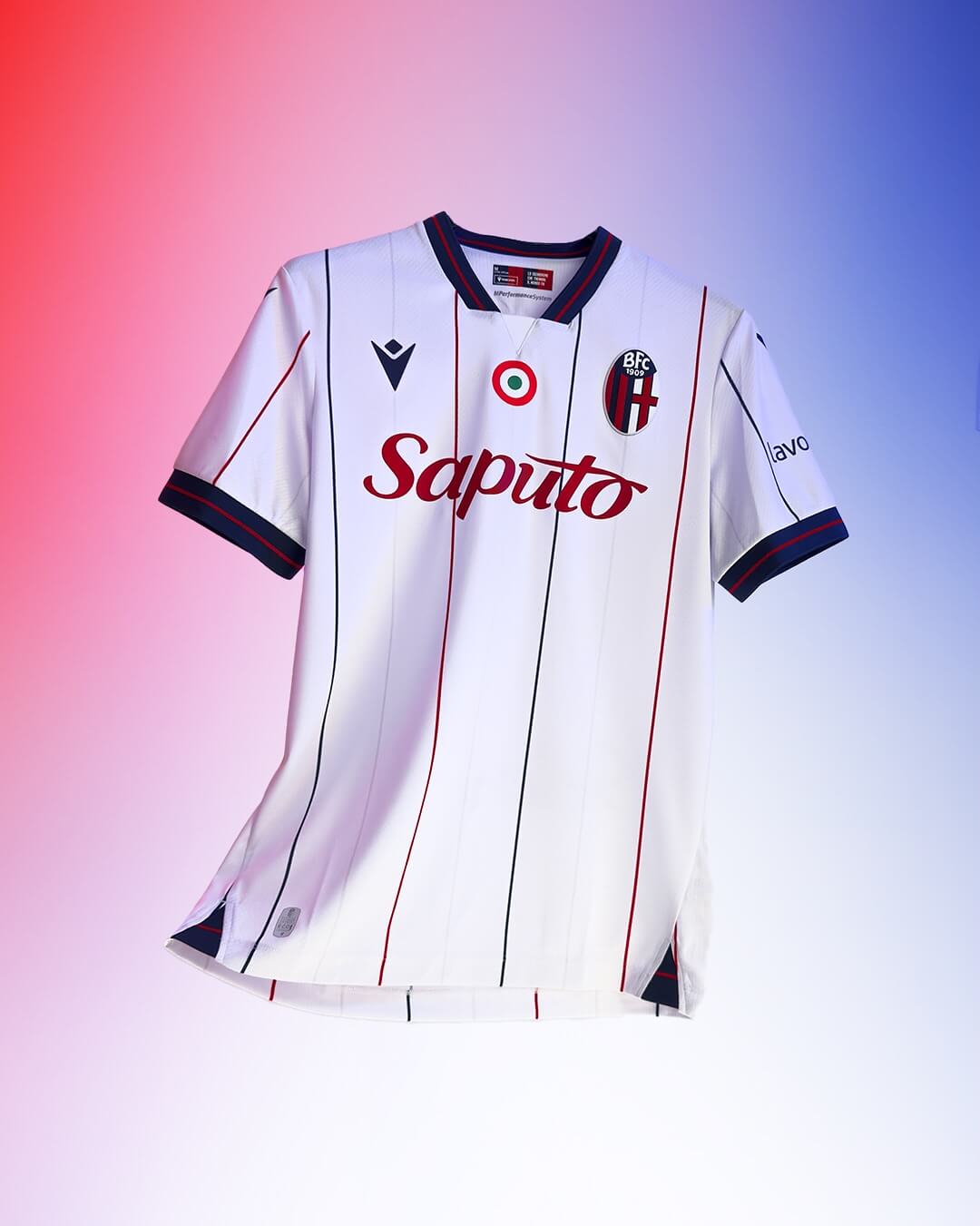 Camisa reserva do Bologna FC 2025-2026 Macron