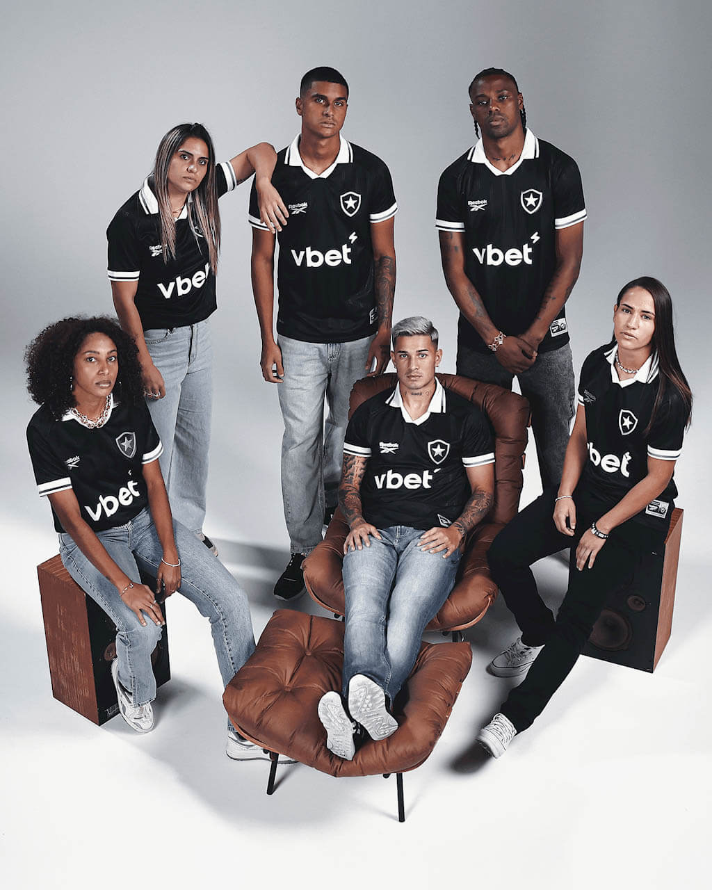 Camisa reserva do Botafogo 2025-2026 Reebok