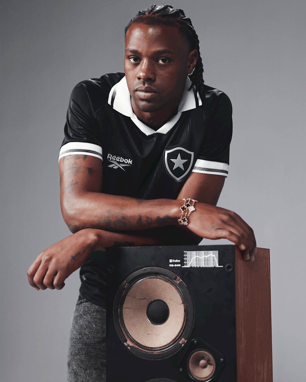 Camisa reserva do Botafogo 2025-2026 Reebok