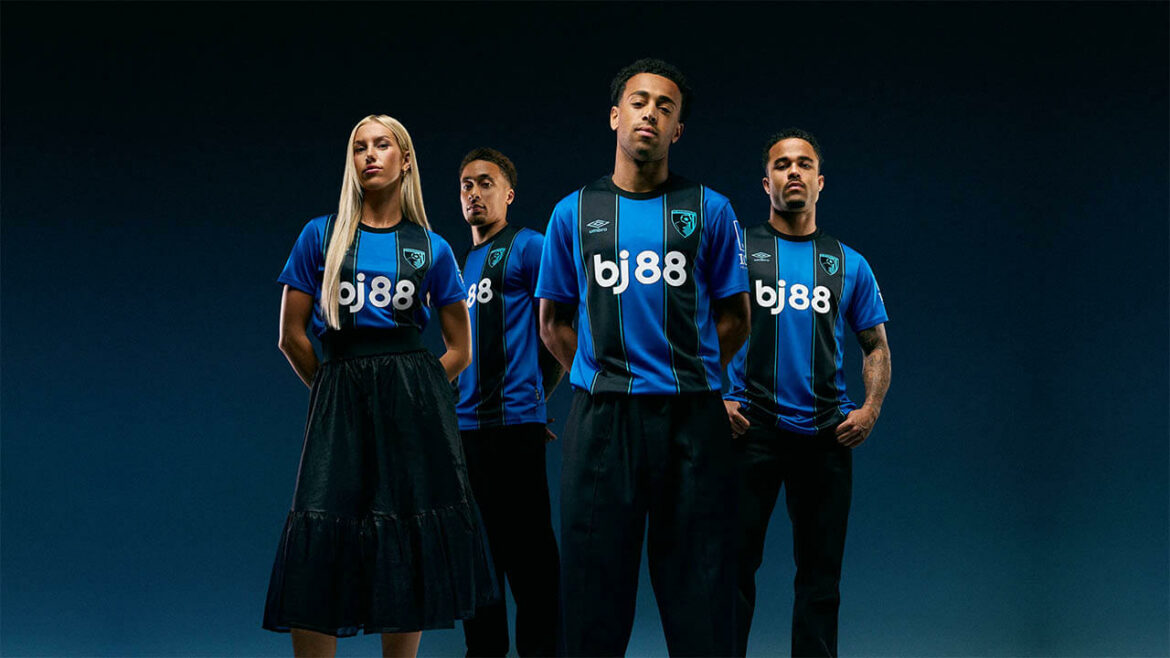 Camisa reserva do Bournemouth 2025-2026 Umbro