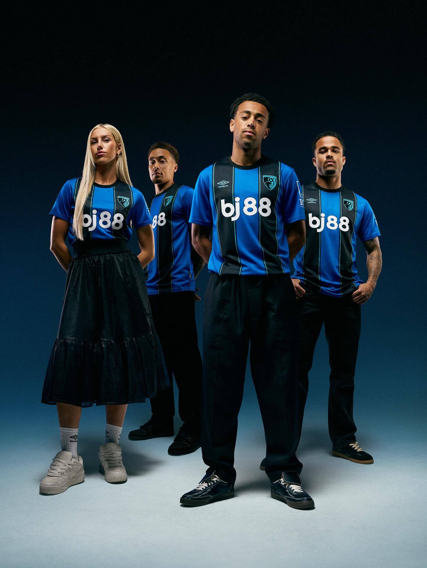 Camisa reserva do Bournemouth 2025-2026 Umbro
