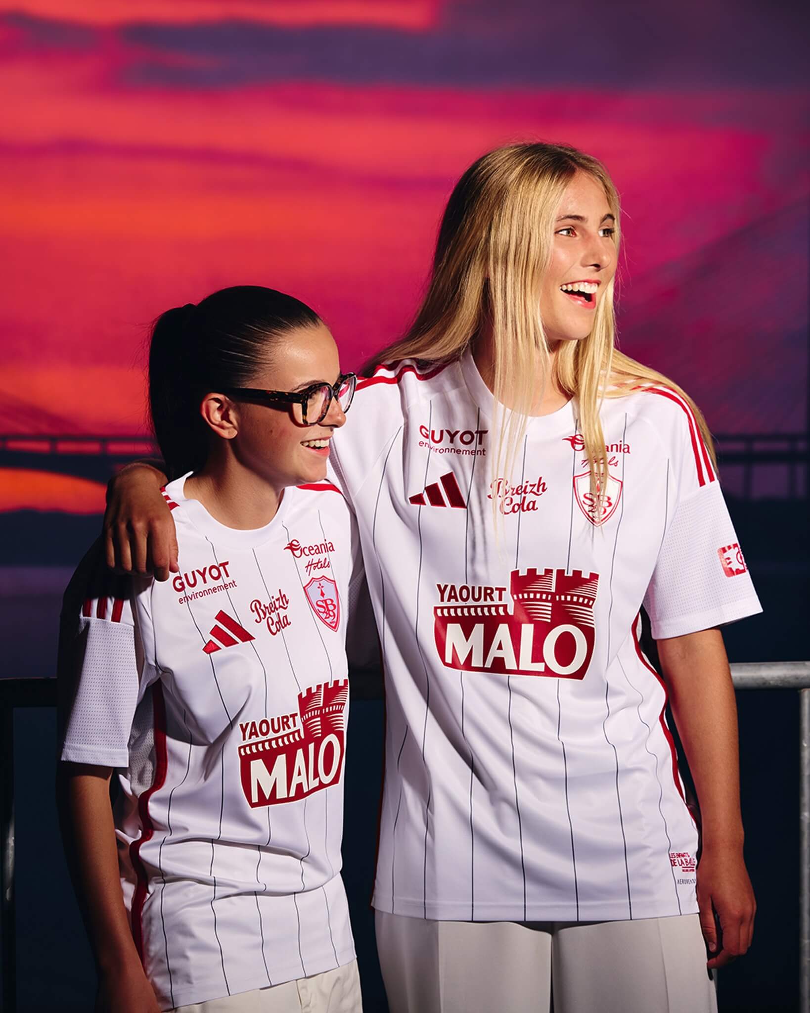 Camisa reserva do Brest 2025-2026 adidas
