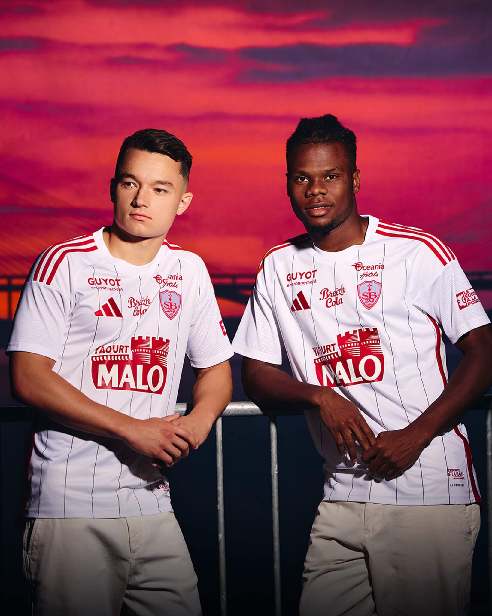 Camisa reserva do Brest 2025-2026 adidas