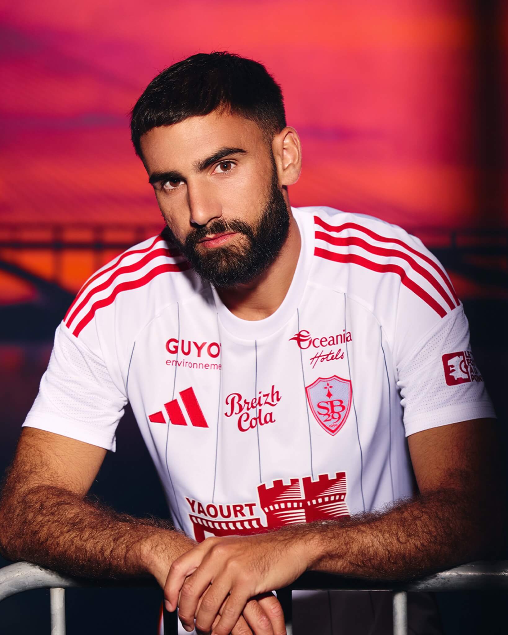 Camisa reserva do Brest 2025-2026 adidas