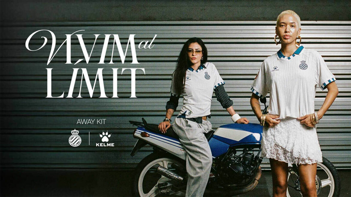 Camisa reserva do Espanyol 2025-2026 Kelme