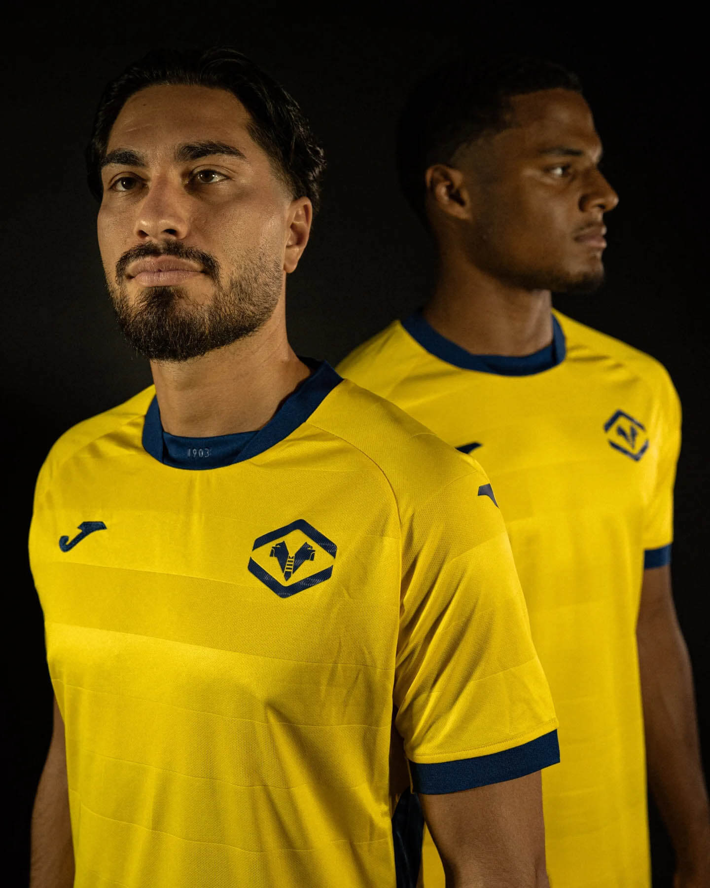 Camisa reserva do Hellas Verona 2025-2026 JOMA