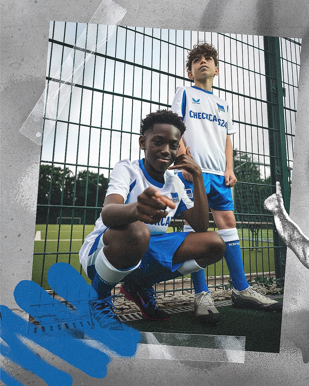 Camisa reserva do Hertha Berlin 2025-2026 Castore