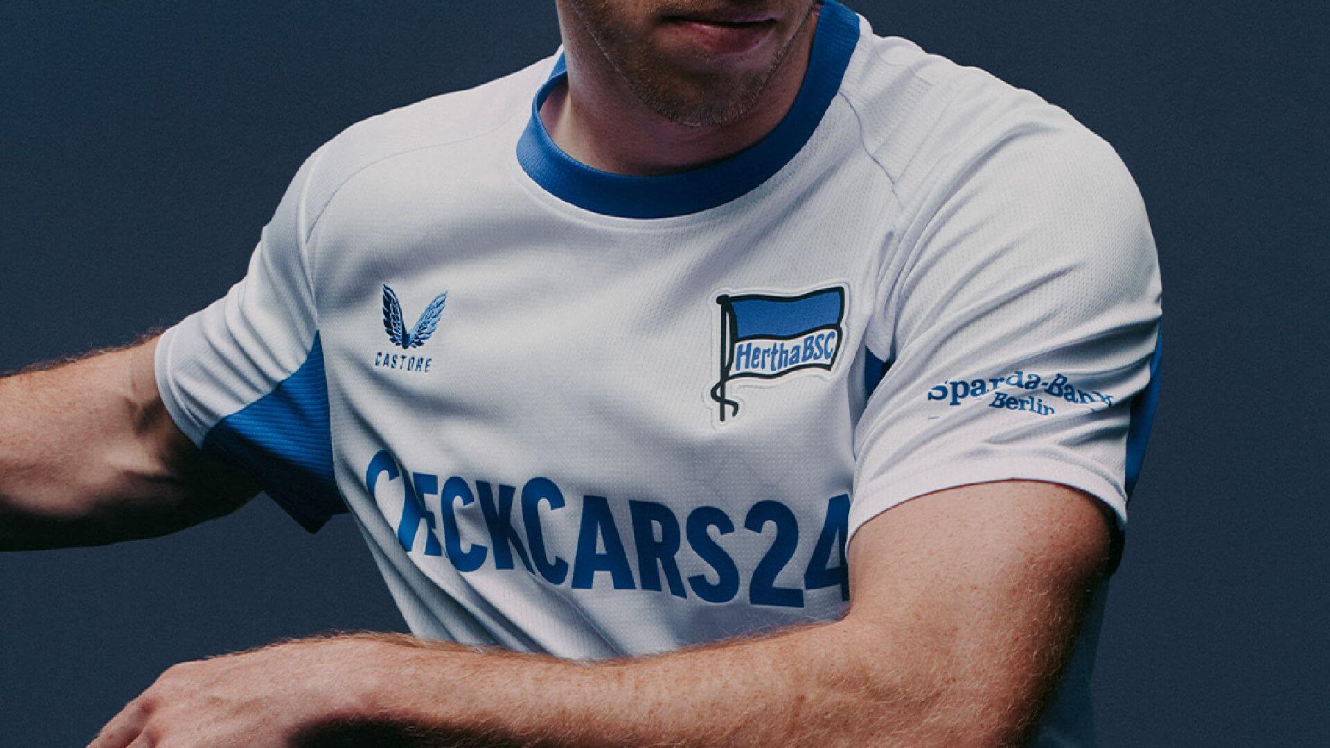 Camisa reserva do Hertha Berlin 2025-2026 Castore