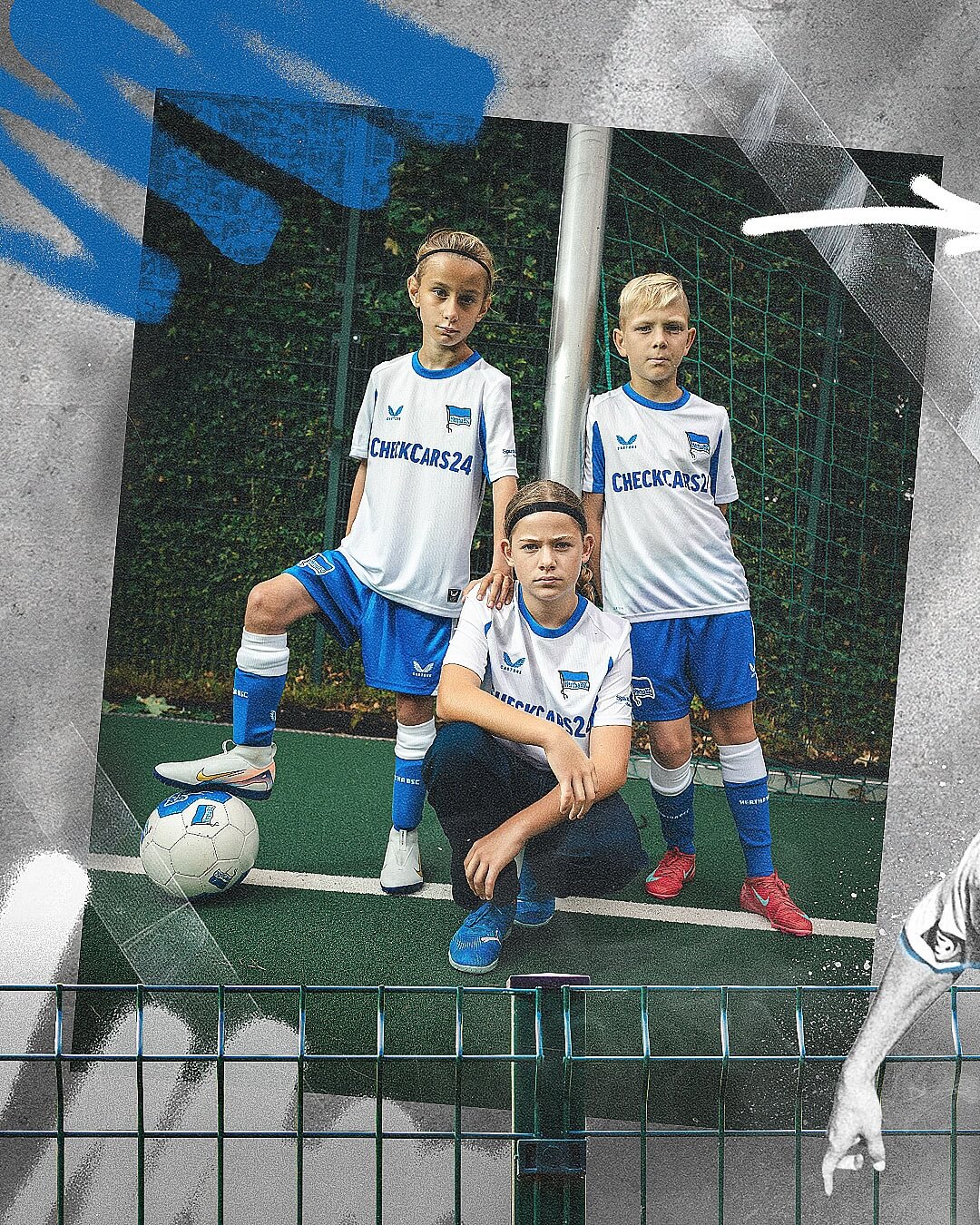 Camisa reserva do Hertha Berlin 2025-2026 Castore