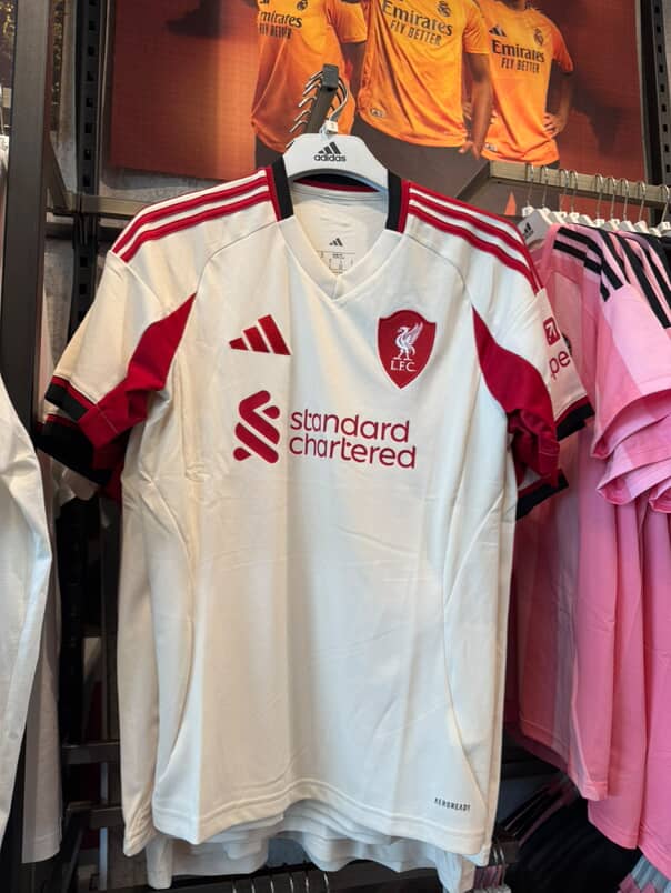 Camisa reserva do Liverpool FC 2025-2026 Adidas
