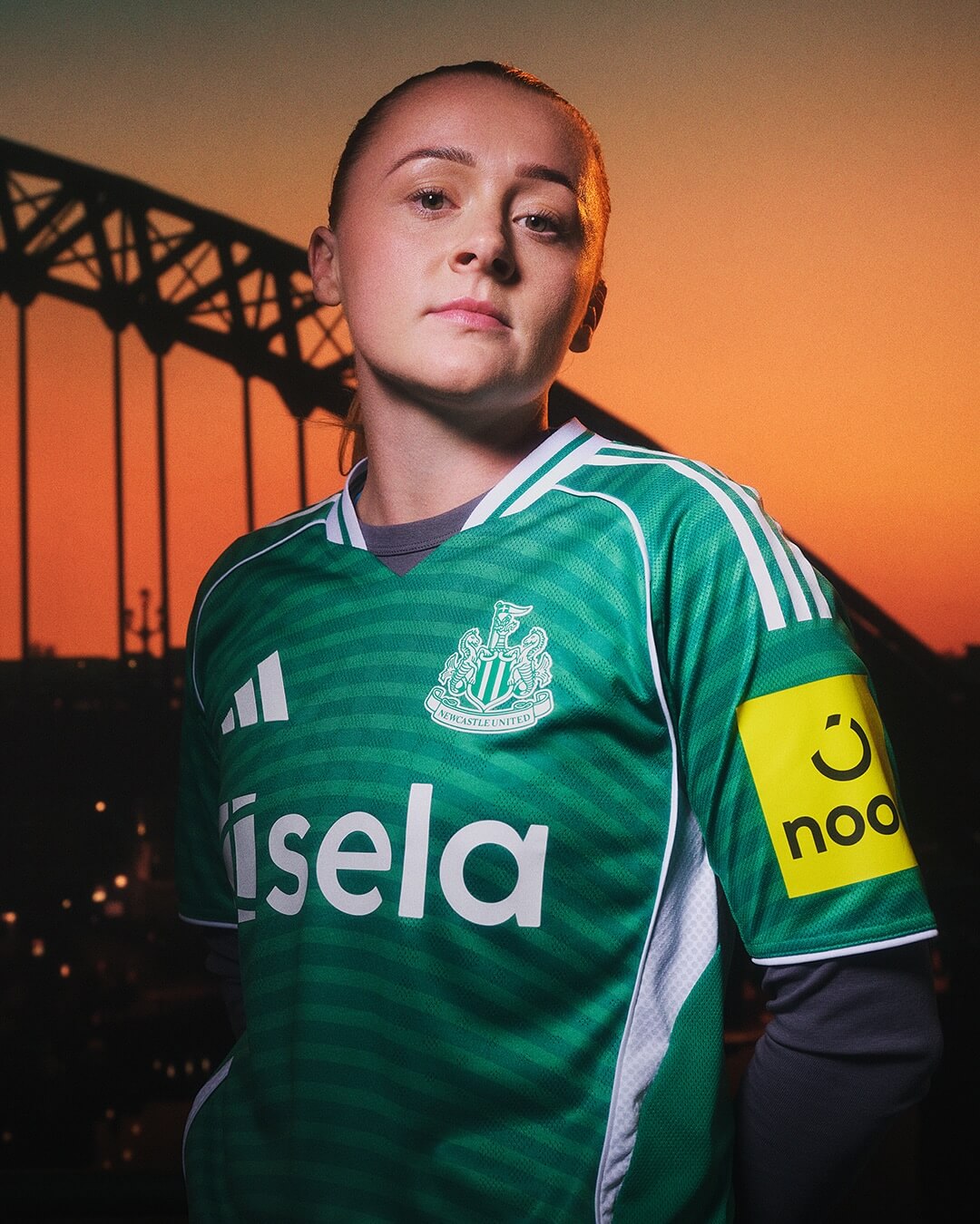 Camisa reserva do Newcastle United 2025-2026 adidas