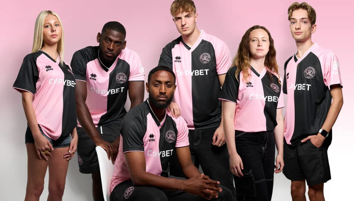 Camisa reserva do QPR 2025-2026 é revelada pela Erreà