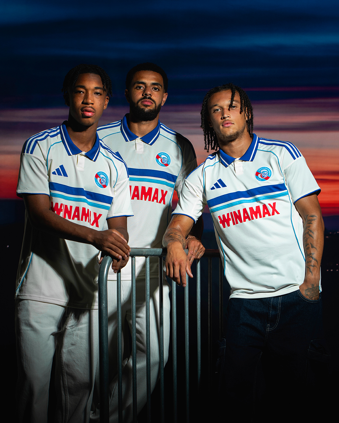 Camisa reserva do Racing Strasbourg 2025-2026 adidas