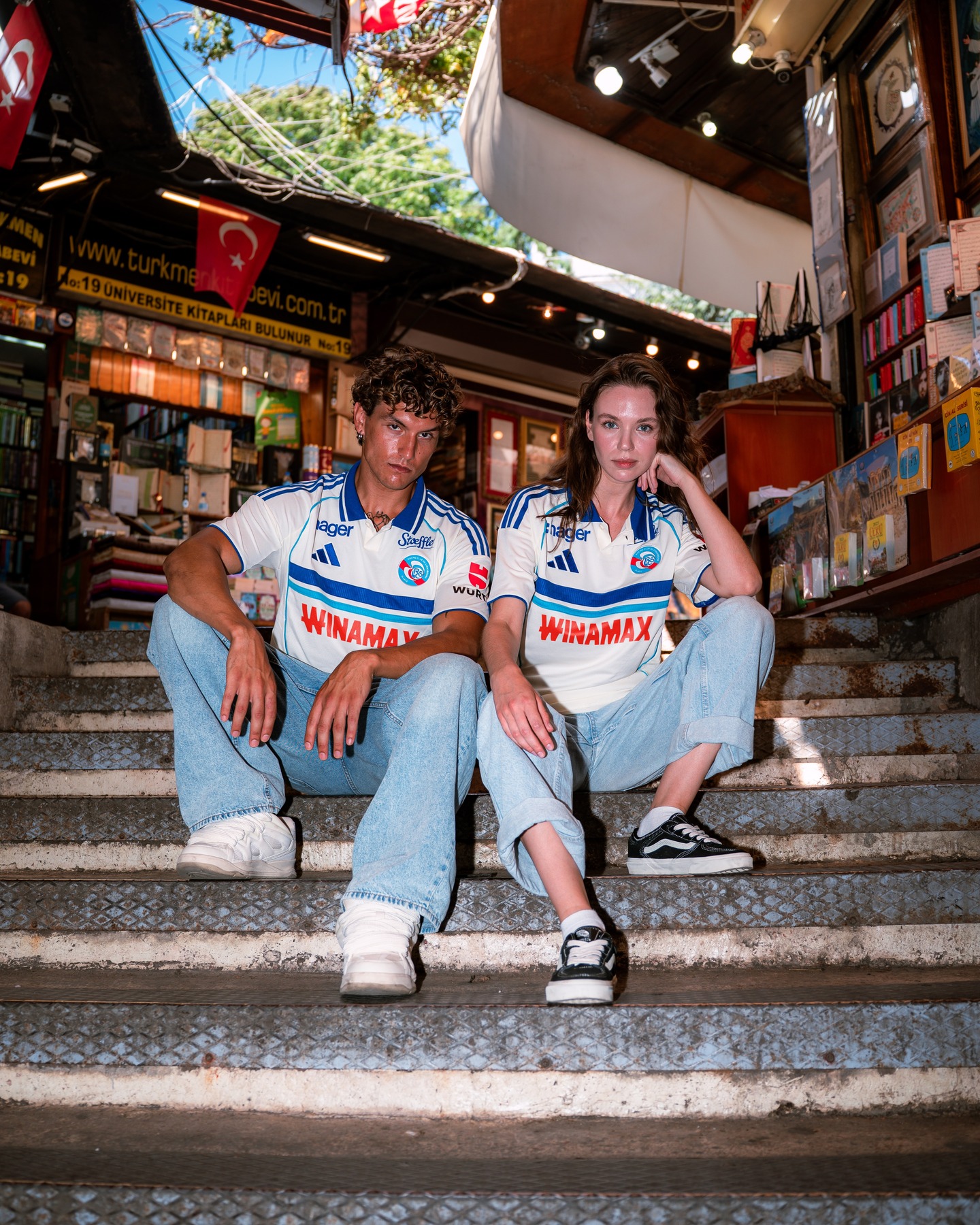 Camisa reserva do Racing Strasbourg 2025-2026 adidas