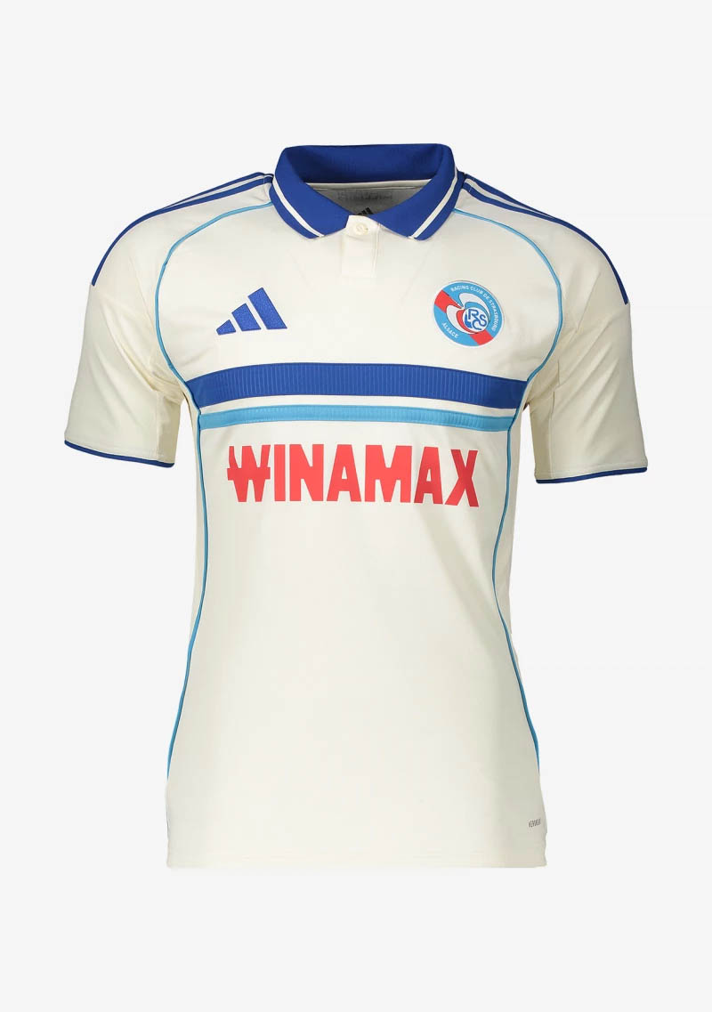Camisa reserva do Racing Strasbourg 2025-2026 adidas