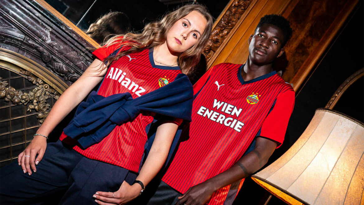 Camisa reserva do Rapid Wien 2025-2026 PUMA