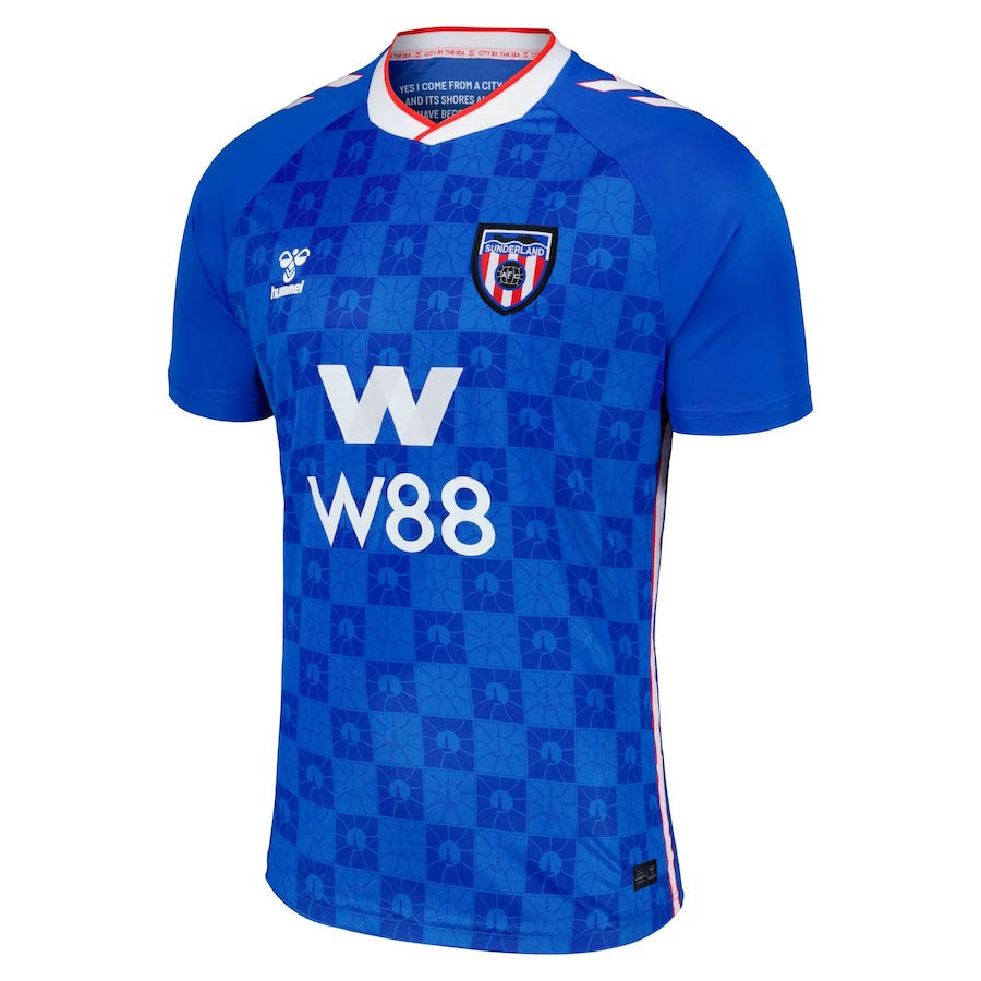 Camisa reserva do Sunderland 2025-2026 Hummel kit