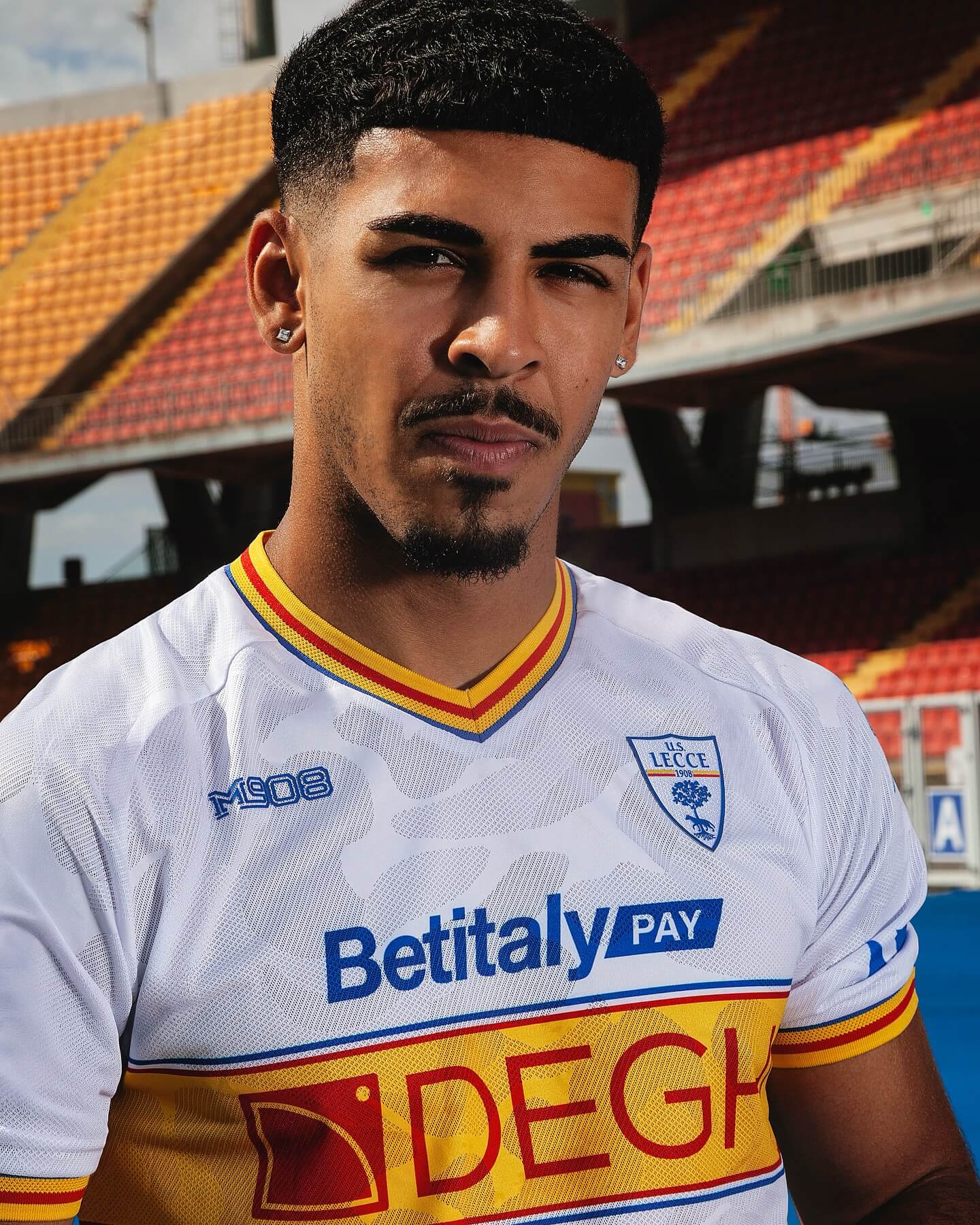 Camisa reserva do US Lecce 2025-2026 M908