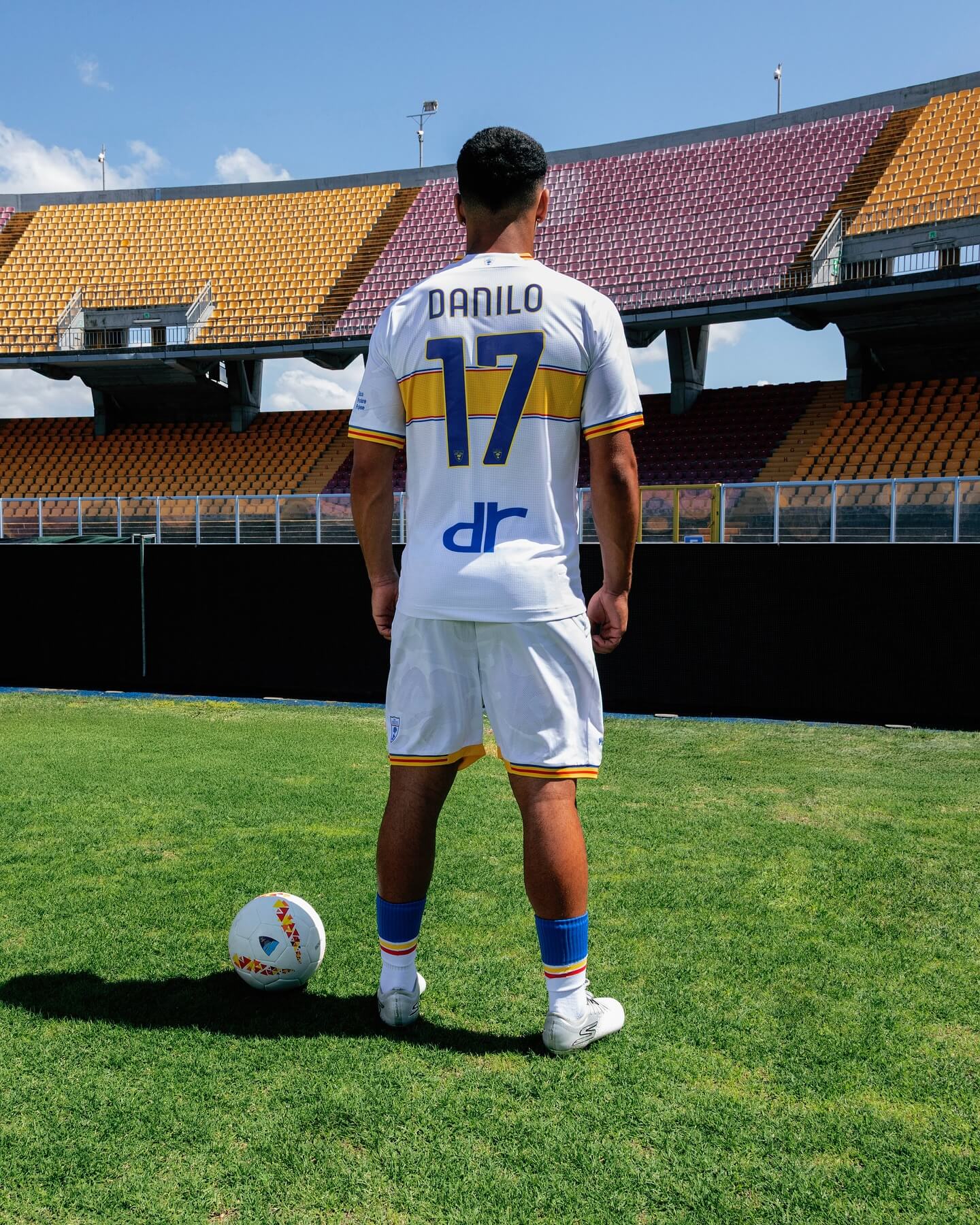 Camisa reserva do US Lecce 2025-2026 M908