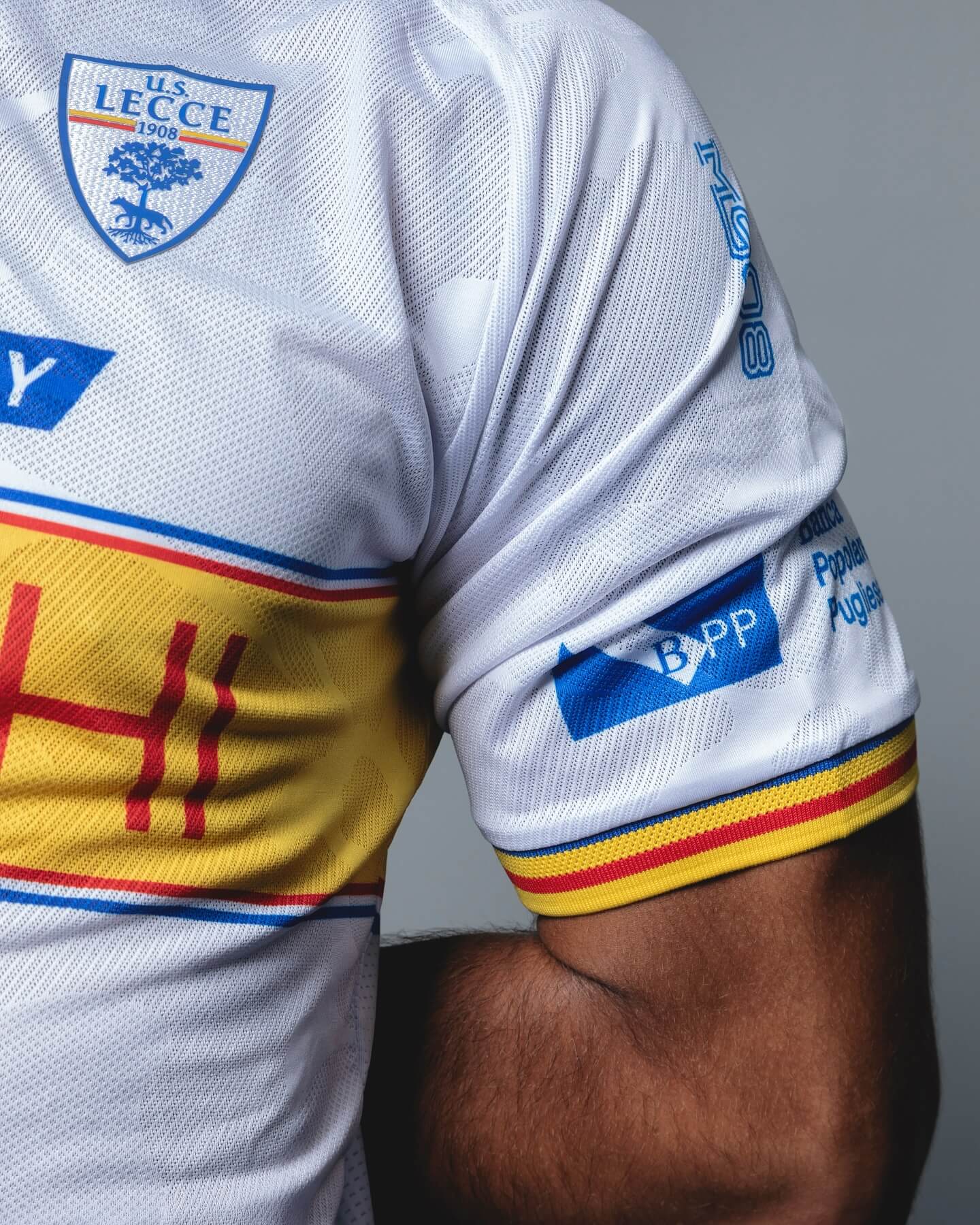 Camisa reserva do US Lecce 2025-2026 M908