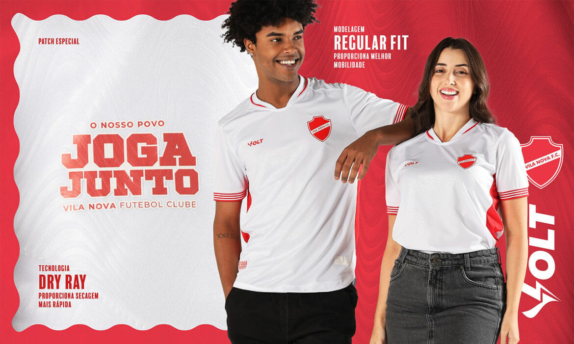Camisa reserva do Vila Nova 2025-2026 Volt Sport