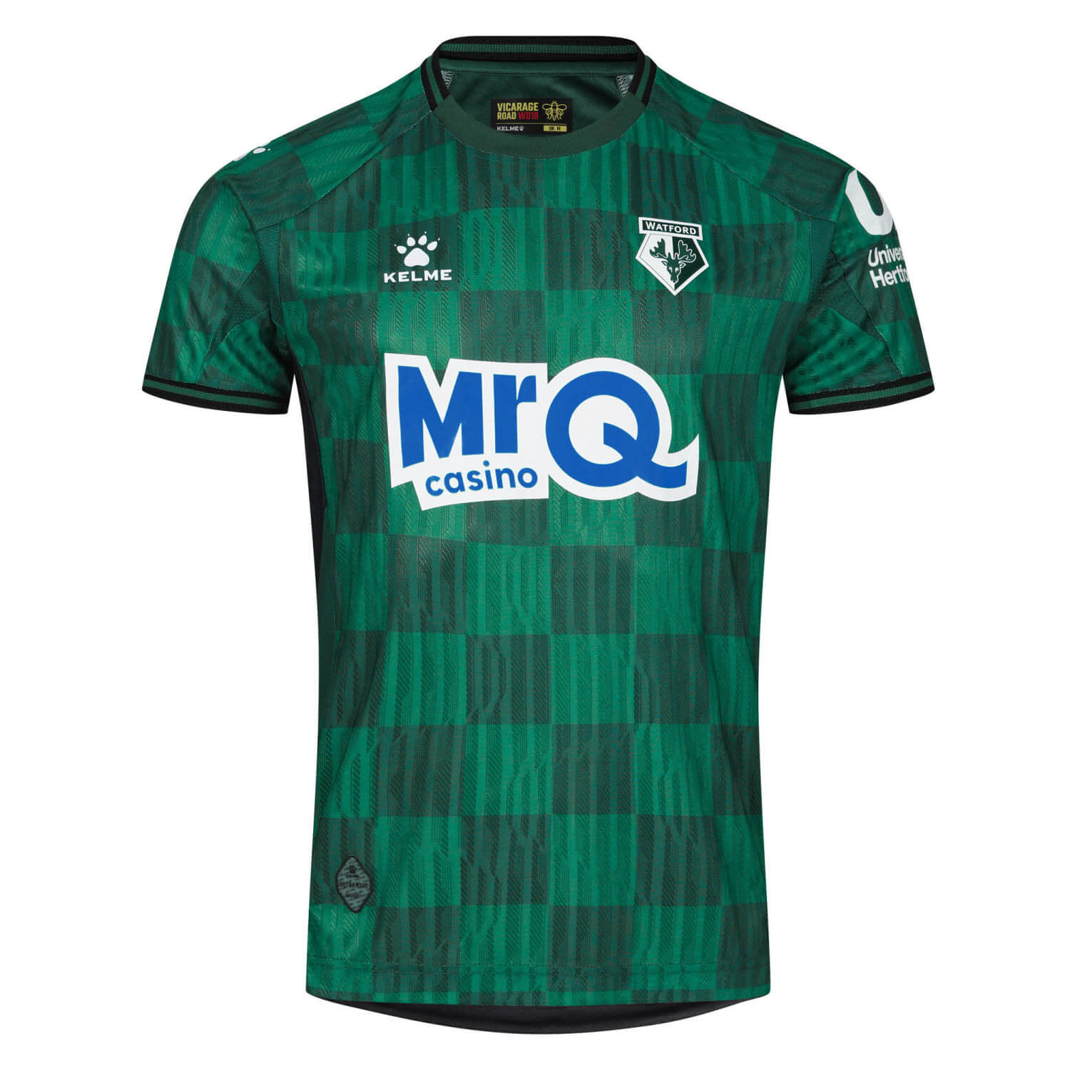 Camisa reserva do Watford FC 2025-2026 Kelme