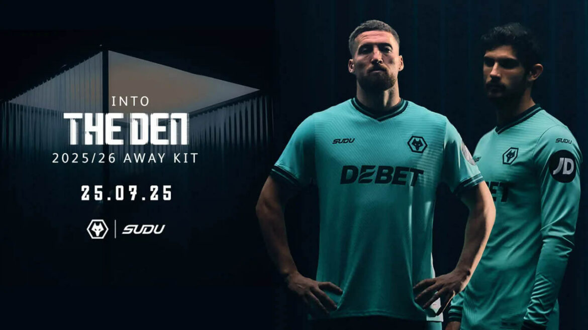 Camisa reserva do Wolverhampton 2025-2026 SUDU