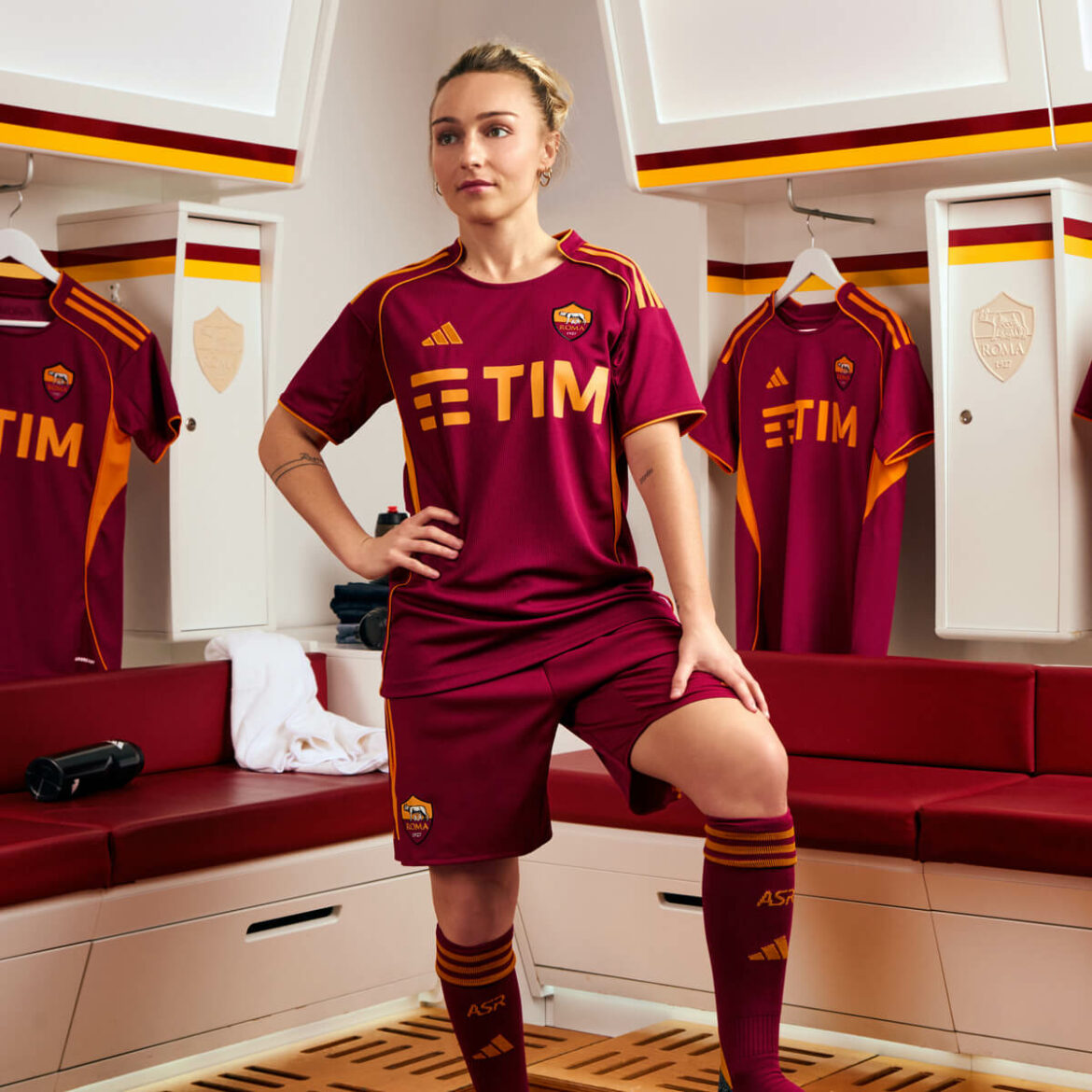 Nova camisa titular do AS Roma 2025-2026 adidas » Mantos do Futebol