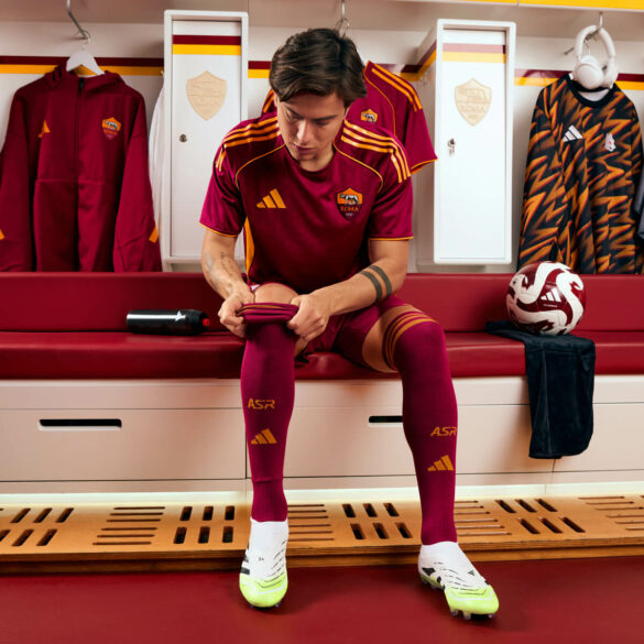 Nova camisa titular do AS Roma 2025-2026 adidas » Mantos do Futebol