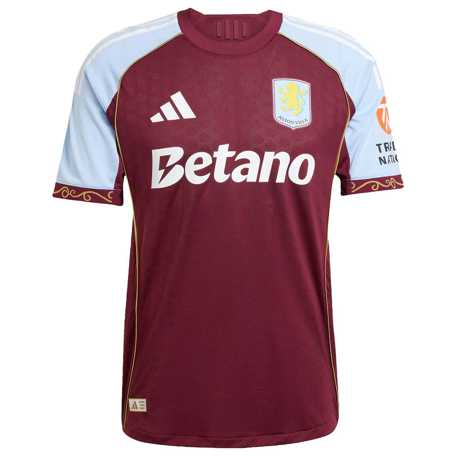 Camisa titular do Aston Villa 2025-2026 Adidas