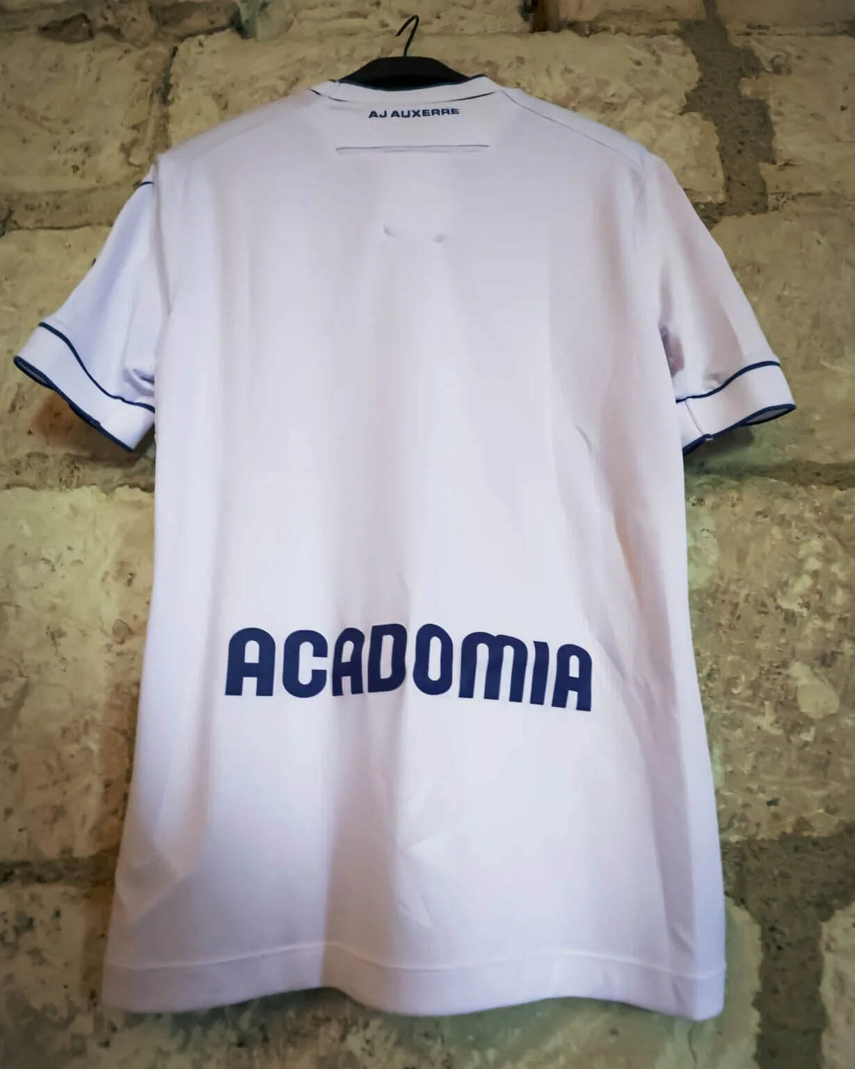 Camisa titular do Auxerre 2025-2026 Macron