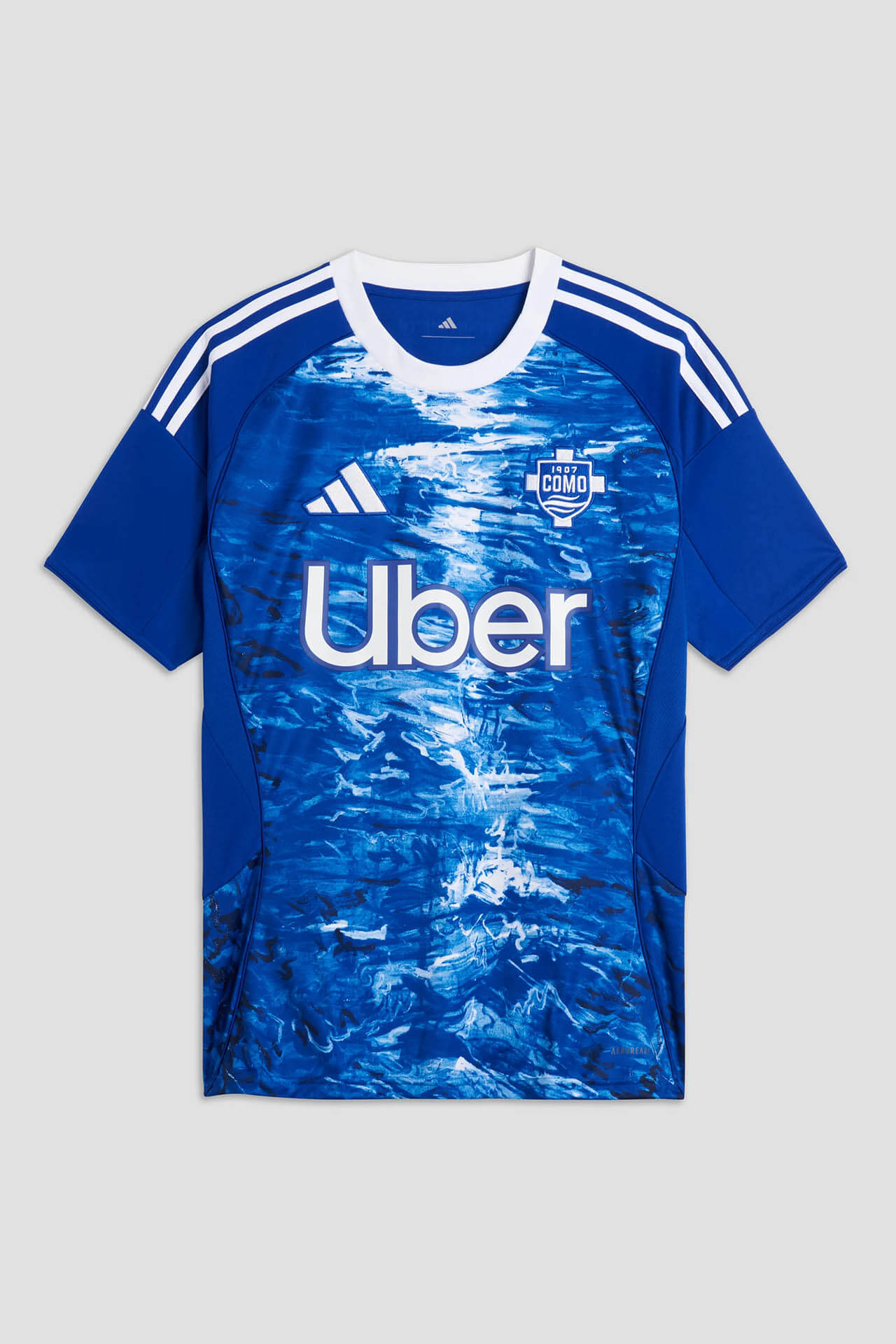 Camisa titular do Como Calcio 2025-2026 adidas