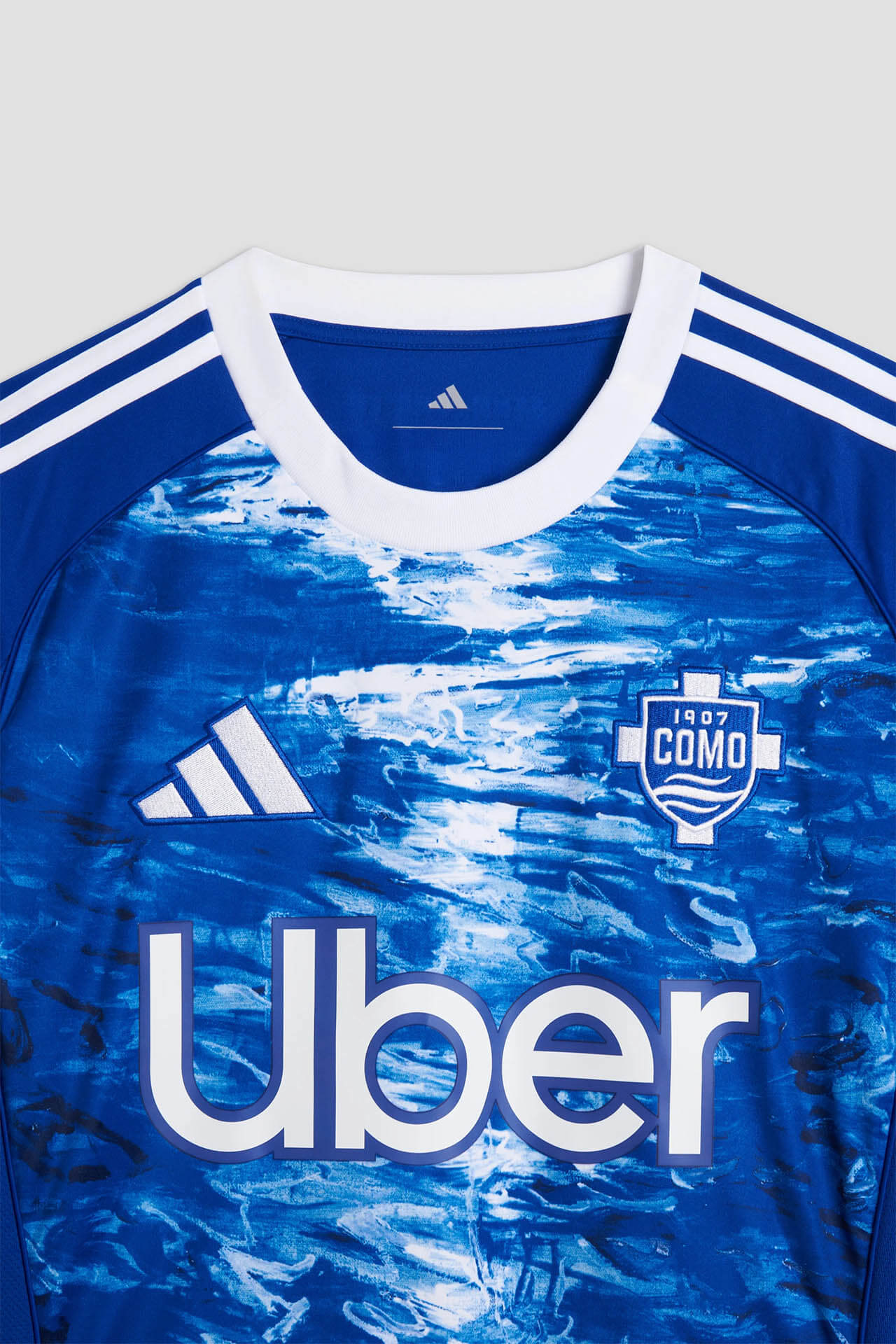 Camisa titular do Como Calcio 2025-2026 adidas