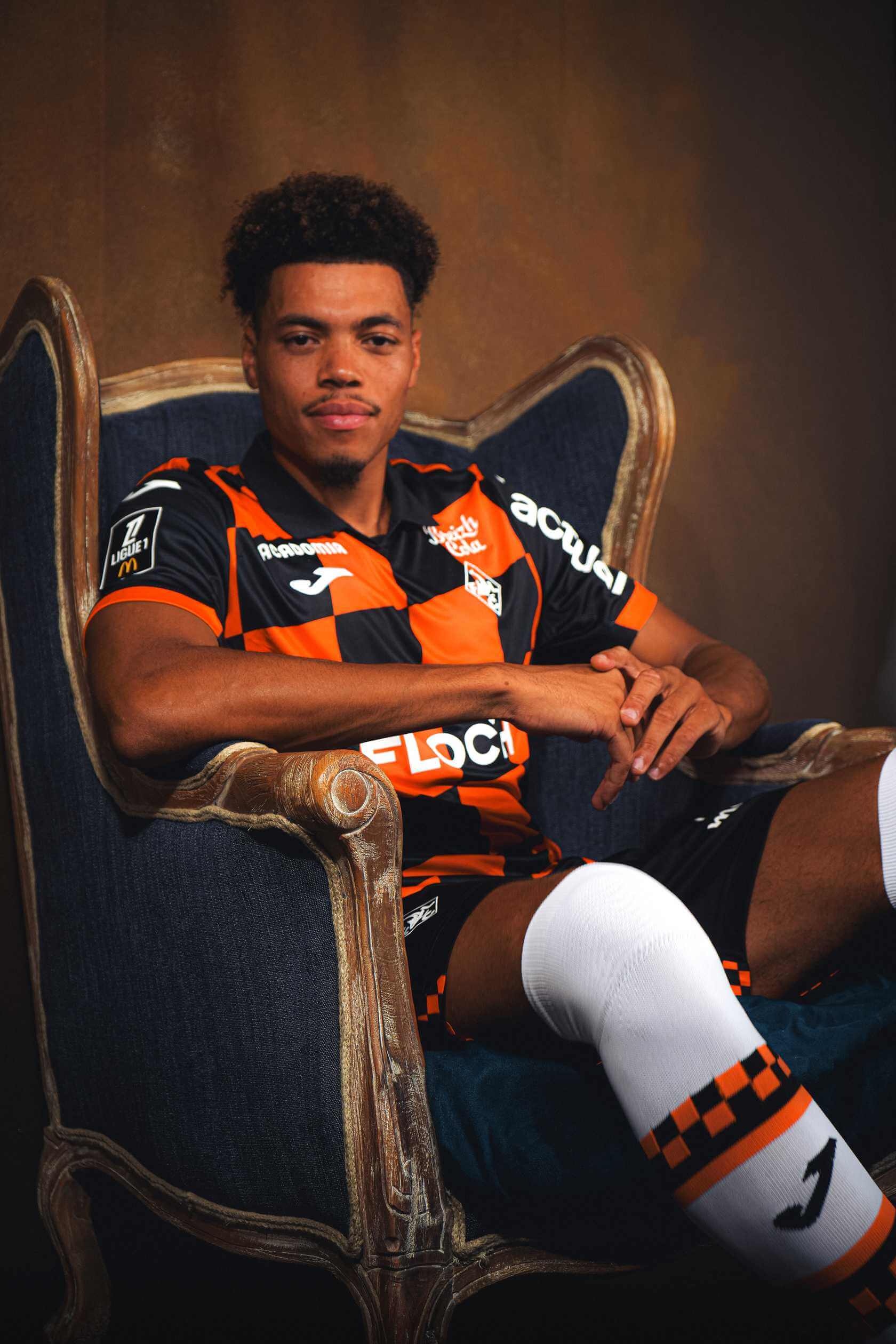 Camisa titular do FC Lorient 2025-2026 JOMA