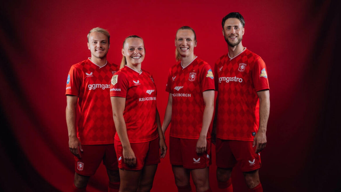 Camisa titular do FC Twente 2025-2026 Castore