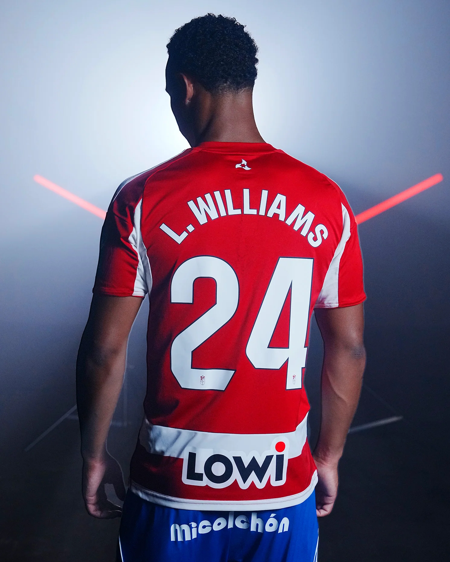 Camisa titular do Granada CF 2025-2026 adidas