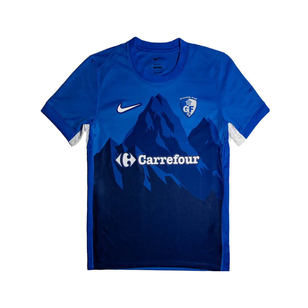 Camisa titular do Grenoble Foot 38 2025-2026 Nike