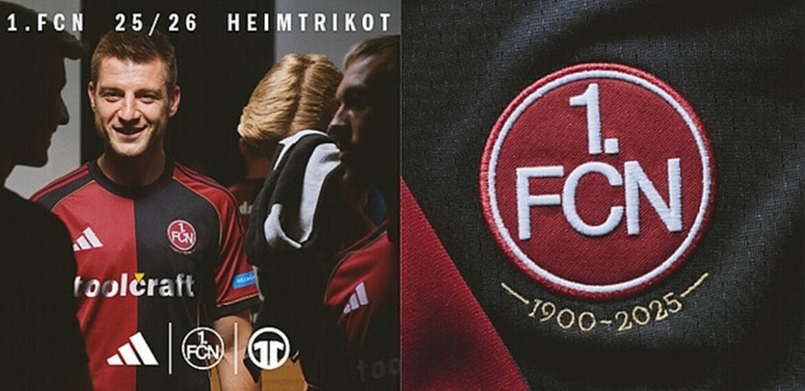 Camisa titular do Nuremberg 2025-2026 é revelada pela Adidas com homenagem aos 125 anos (1) Camisa titular do Nuremberg 2025-2026 é revelada pela Adidas com homenagem aos 125 anos