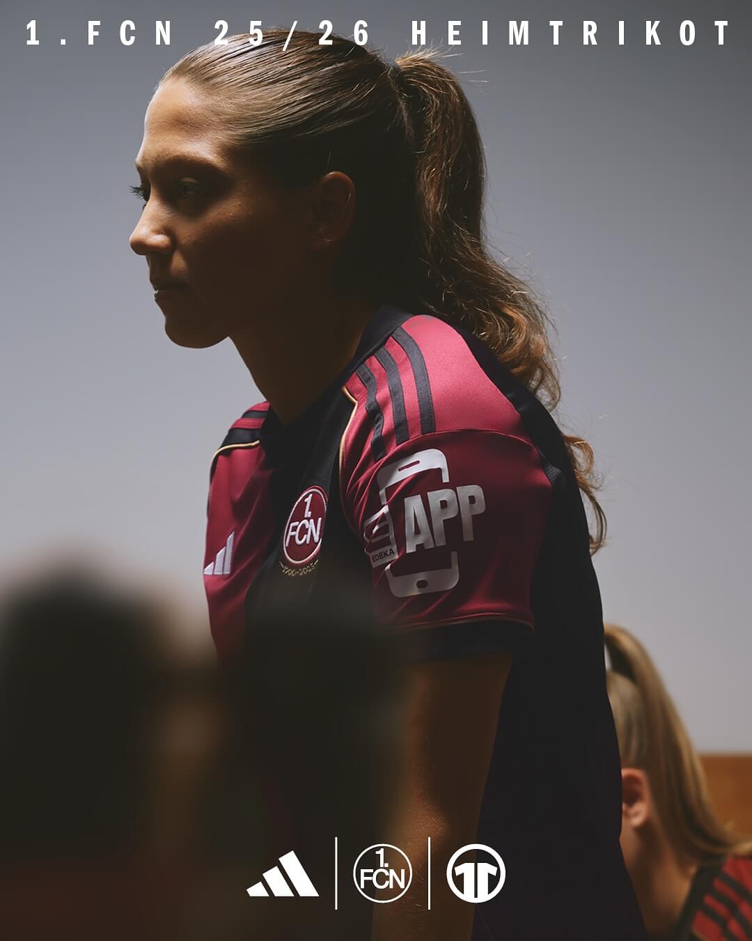 Camisa titular do Nuremberg 2025-2026 é revelada pela Adidas com homenagem aos 125 anos