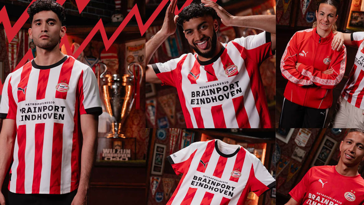 Camisa titular do PSV 2025-2026 PUMA