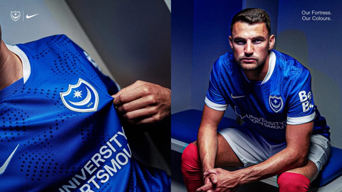 Camisa titular do Portsmouth 2025-2026 é revelada pela Nike (1) Camisa titular do Portsmouth 2025-2026 é revelada pela Nike
