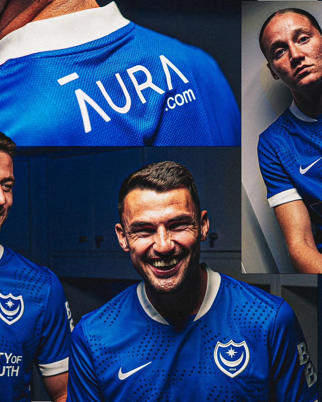 Camisa titular do Portsmouth 2025-2026 é revelada pela Nike