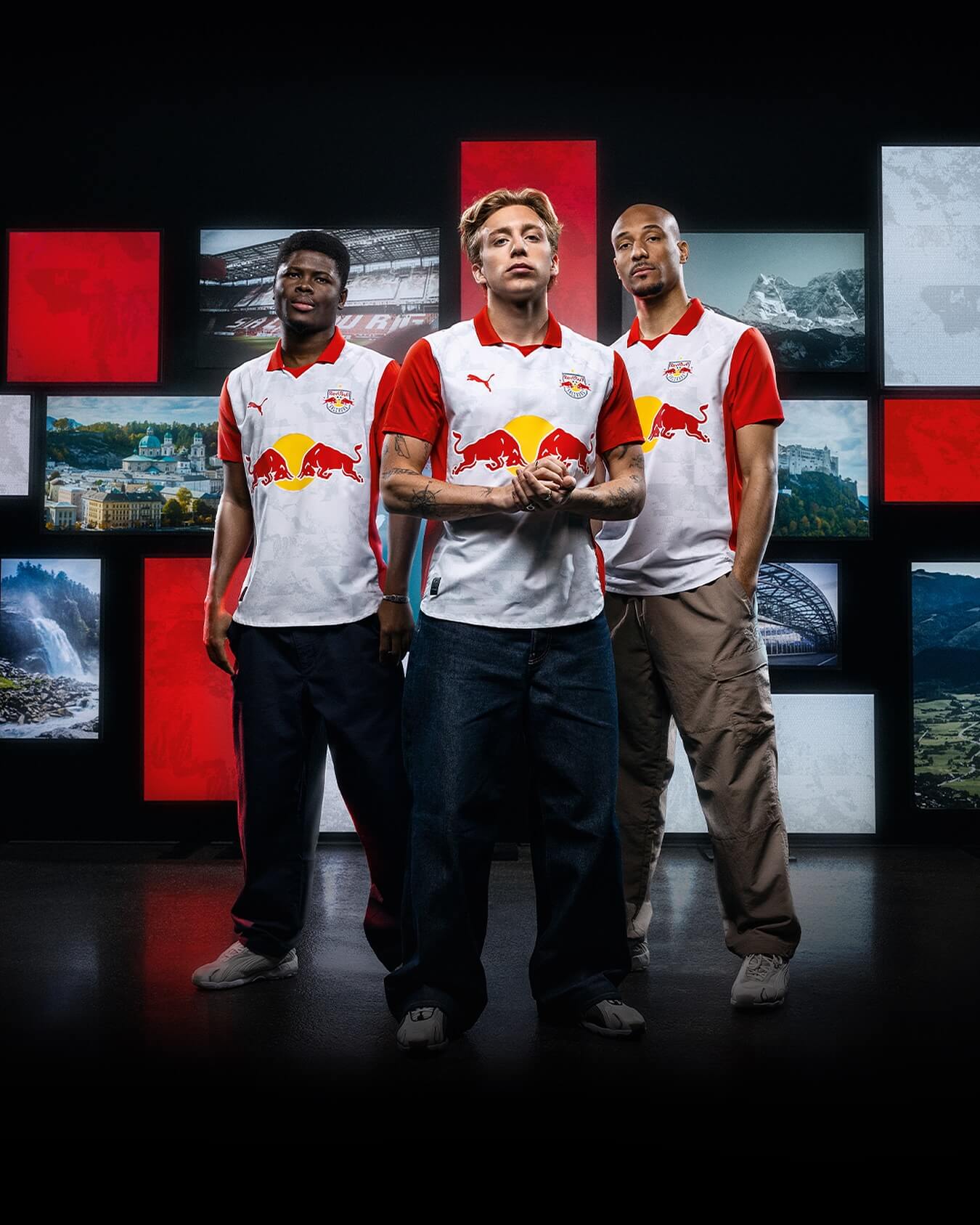Camisa titular do Red Bull Salzburg 2025-2026 PUMA