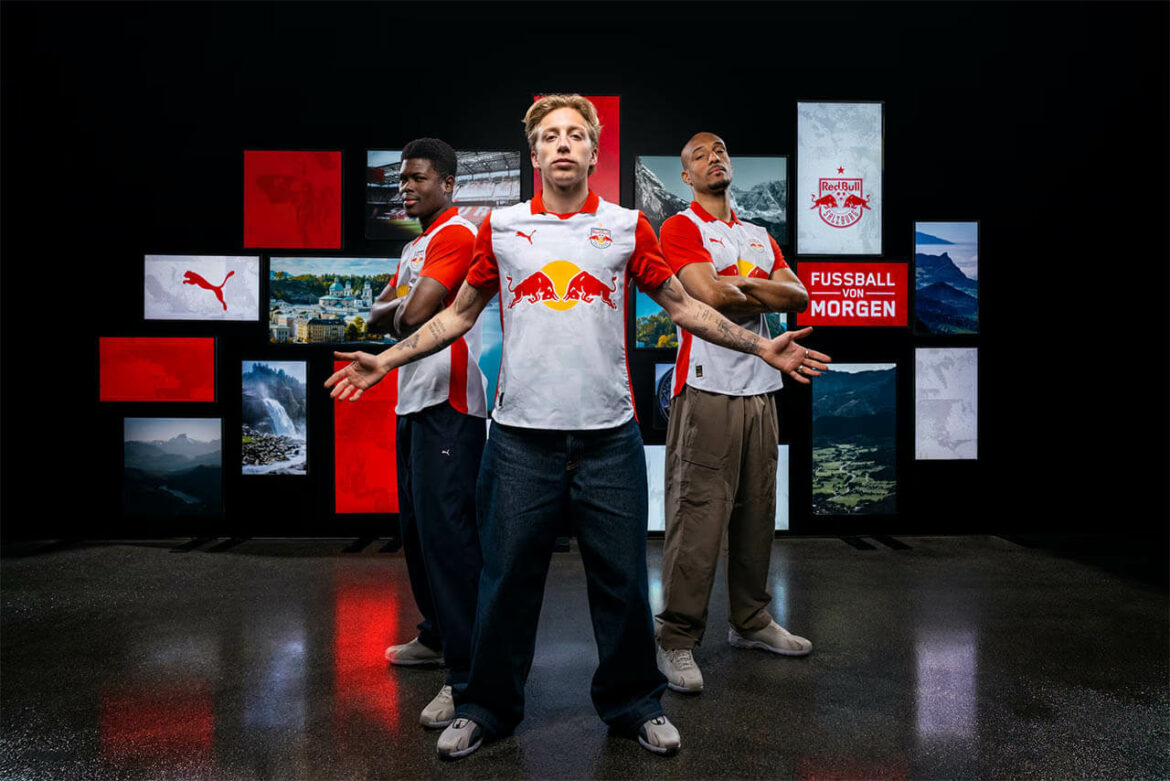 Camisa titular do Red Bull Salzburg 2025-2026 PUMA