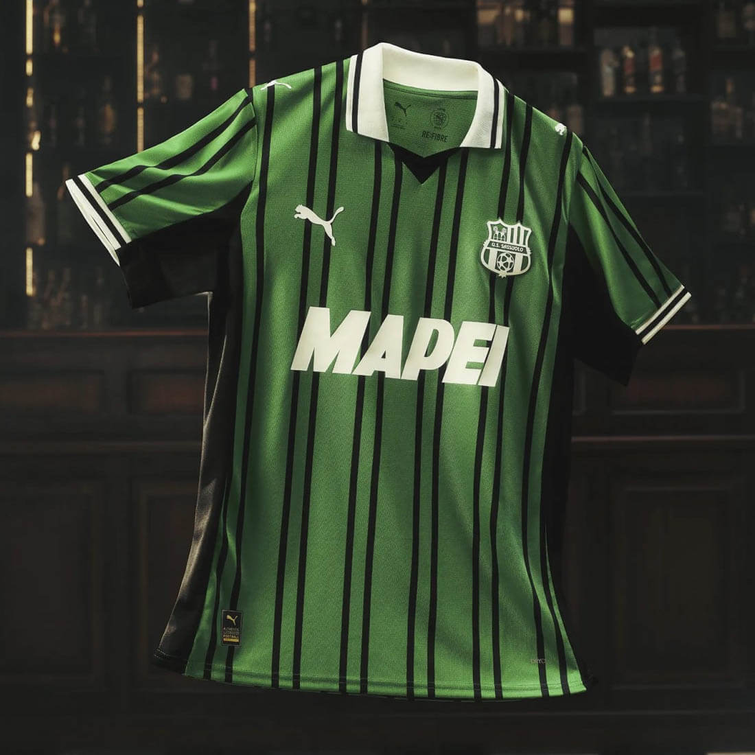 Camisa titular do Sassuolo 2025-2026 PUMA