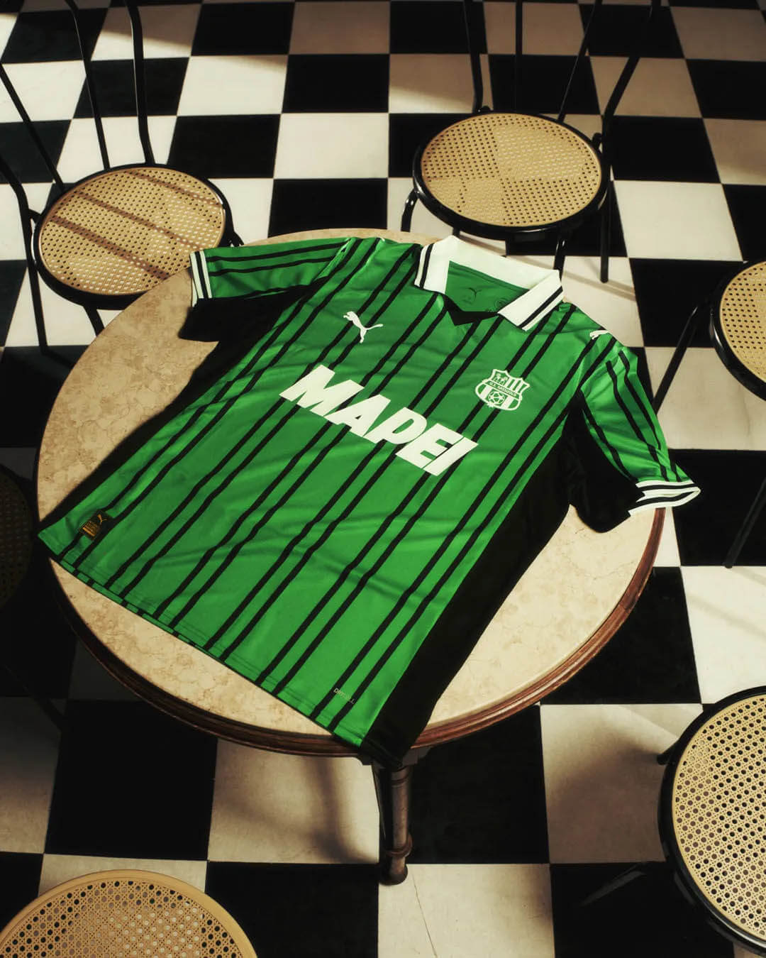 Camisa titular do Sassuolo 2025-2026 PUMA