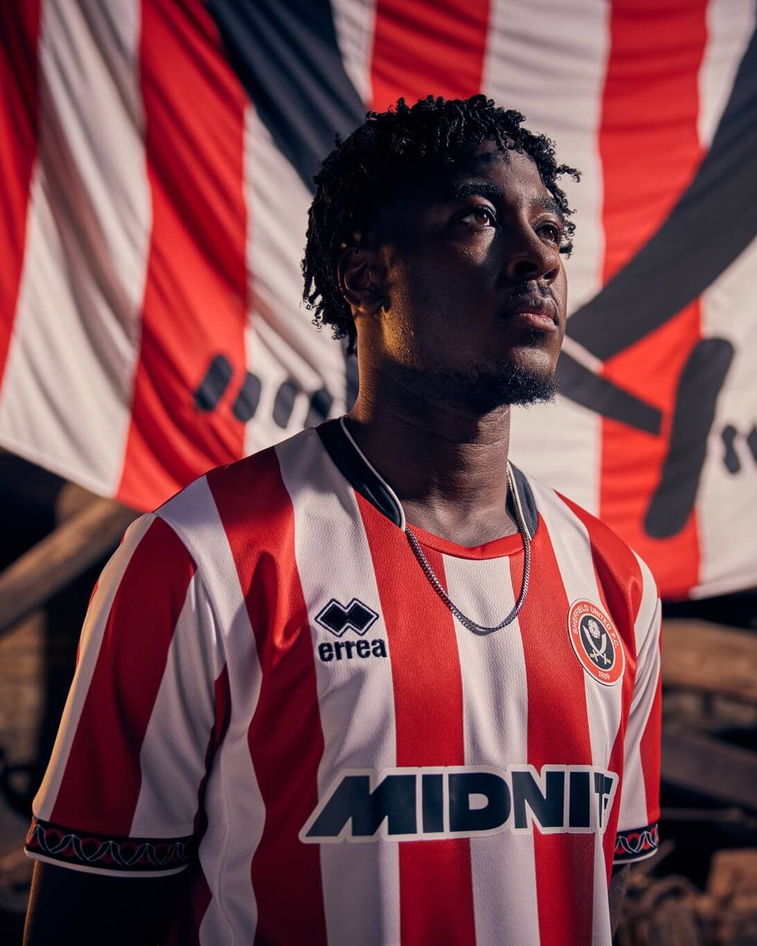 Camisa titular do Sheffield United 2025-2026 Erreà